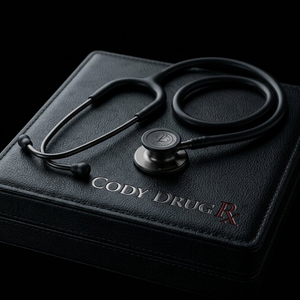 Stethoscope on Box